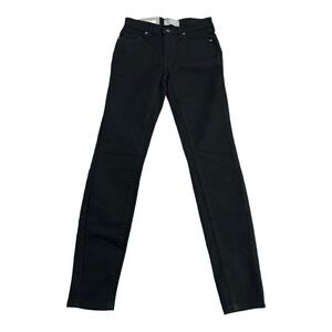 Everlane Women's The Mid-Rise Skinny Stretch Jeans Black Size 25 Regular